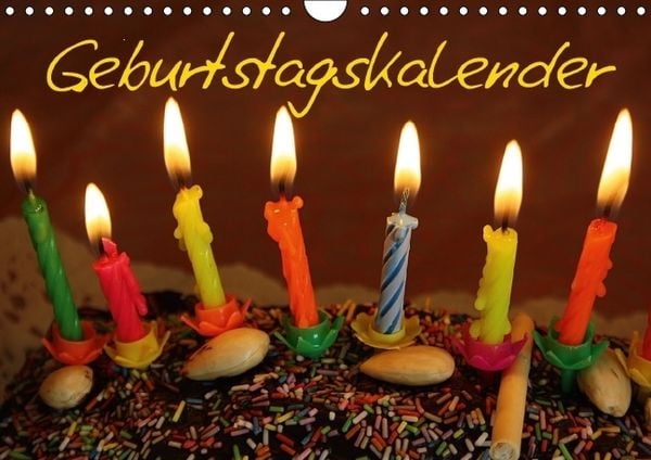 Produktbild: Geburtstagskalender (Wandkalender immerw&auml;hrend DIN A4 quer)