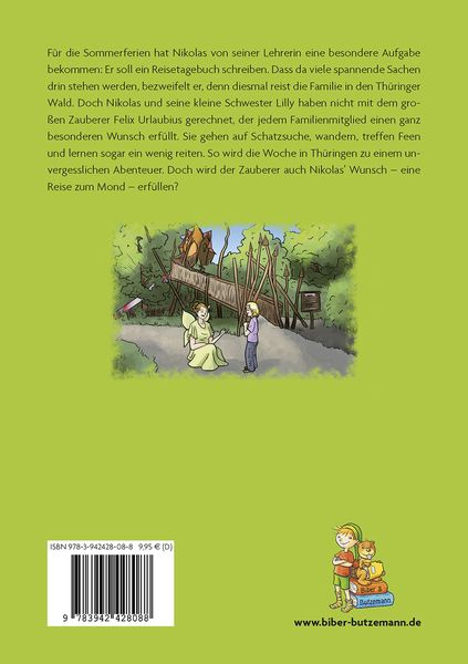 Produktbild: Magische Ferien in Th&uuml;rigen - Lilly, Nikolas und der Zauberer Felix Urlaubius