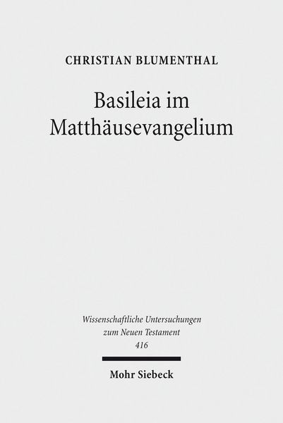 Produktbild: Basileia im Matth&auml;usevangelium
