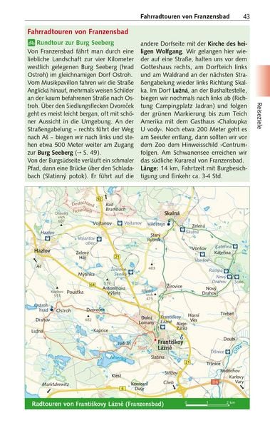Produktbild: TRESCHER Reisef&uuml;hrer B&ouml;hmisches B&auml;derdreieck