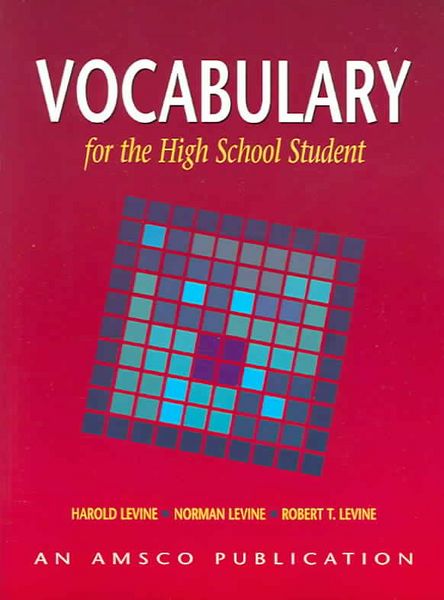 Produktbild: Vocabulary For The High School