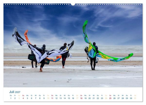 Produktbild: Sankt Peter-Ording - Str&auml;nde, D&uuml;nen, Weite (Wandkalender 2027 DIN A2 quer), CALVENDO Monatskalender