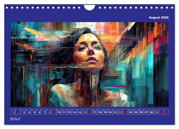 Produktbild: Pixelated Passions (Wall Calendar 2026 DIN A4 landscape), CALVENDO 12 Month Wall Calendar