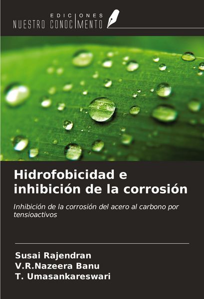 Produktbild: Hidrofobicidad e inhibici&oacute;n de la corrosi&oacute;n