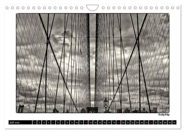 Produktbild: Manhattan Memories - Erinnerungen an New York (Wandkalender 2026 DIN A4 quer), CALVENDO Monatskalender