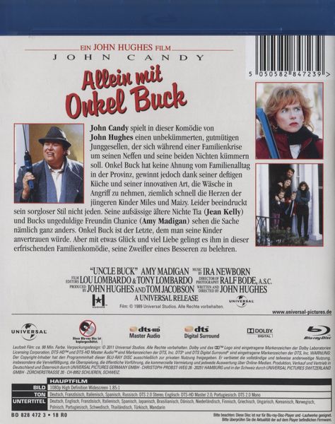 Produktbild: Allein mit Onkel Buck