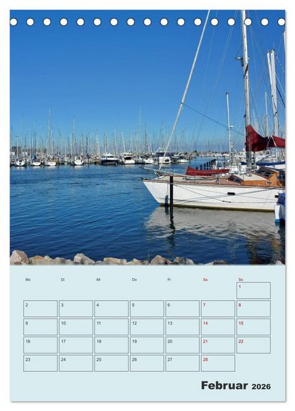 Produktbild: Moin Heiligenhafen (Tischkalender 2026 DIN A5 hoch), CALVENDO Monatskalender