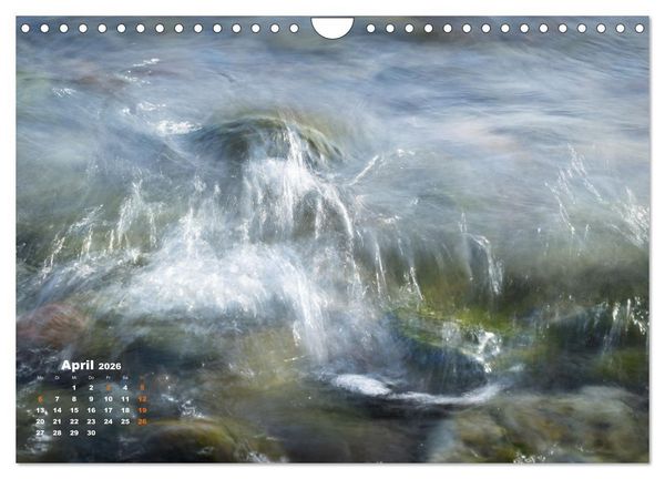 Produktbild: ... wie kleine Wellen tanzen ... (Wandkalender 2026 DIN A4 quer), CALVENDO Monatskalender