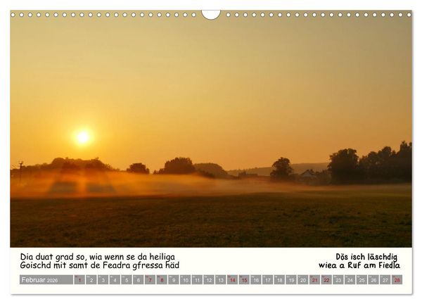 Produktbild: 03 Schw&auml;bische Sprichw&ouml;rter - D&ouml;s au no! (Wandkalender 2026 DIN A3 quer), CALVENDO Monatskalender