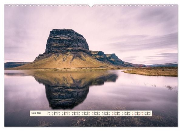 Produktbild: Island. Ein Jahr am Rand der Welt (Wandkalender 2027 DIN A2 quer), CALVENDO Monatskalender