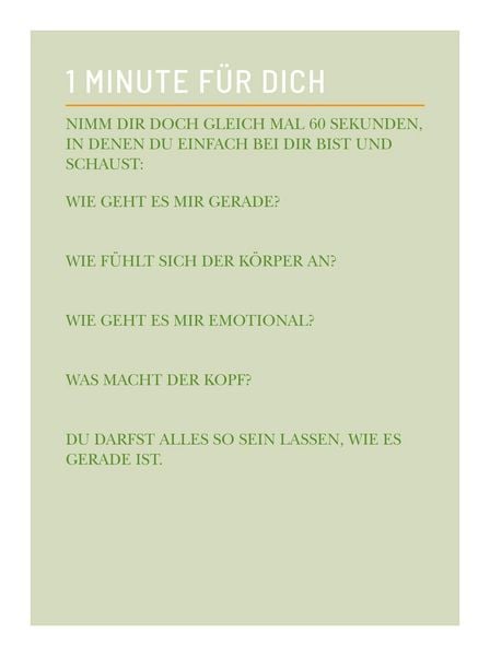 Produktbild: Die 1-Minuten-Strategie gegen Overthinking