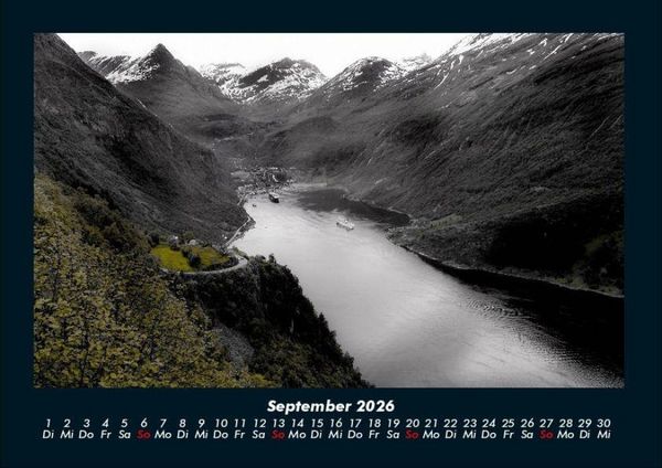 Produktbild: Berge 2026 Fotokalender DIN A4