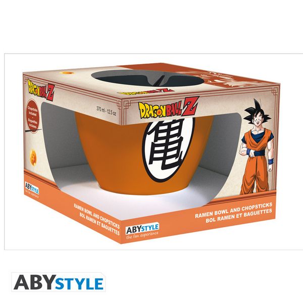 Produktbild: DRAGON BALL - Ramen Bowl with chopsticks - "Goku symbols"