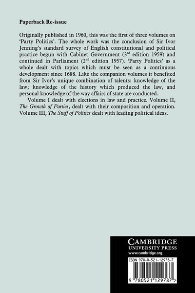 Produktbild: Party Politics