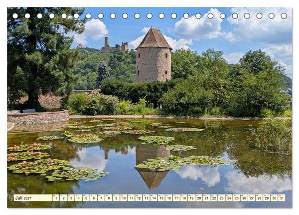 Produktbild: Weinheim im Herzen der Bergstra&szlig;e (Tischkalender 2027 DIN A5 quer), CALVENDO Monatskalender