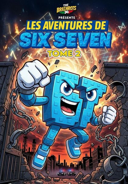 Produktbild: Les Aventures de SIX SEVEN - Volume 2 - 67 Personnage Italian Brainrot