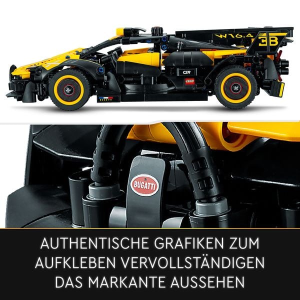 LEGO Technic Bugatti-Bolide, Spielzeugauto, Modellbausatz 42151