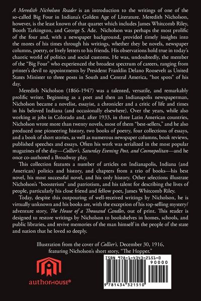Produktbild: A Meredith Nicholson Reader