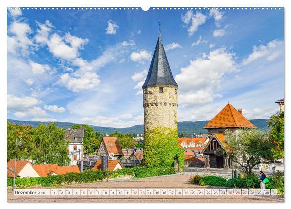 Produktbild: Bad Homburg vor der H&ouml;he Impressionen (Wandkalender 2026 DIN A2 quer), CALVENDO Monatskalender