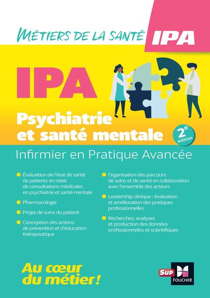Produktbild: Infirmier en Pratique Avanc&eacute;e - IPA - Mention Psychiatrie et sant&eacute; mentale