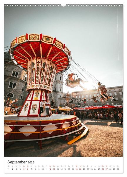 Produktbild: Hinrei&szlig;endes Salzburg (hochwertiger Premium Wandkalender 2026 DIN A2 hoch), Kunstdruck in Hochglanz