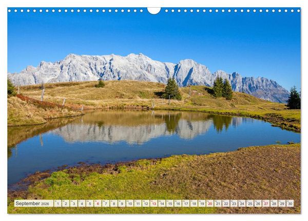 Produktbild: Sch&ouml;ne Gr&uuml;&szlig;e aus Dienten (Wandkalender 2026 DIN A3 quer), CALVENDO Monatskalender