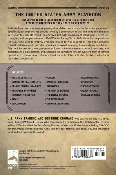 Produktbild: The Official U.S. Army Tactics Field Manual