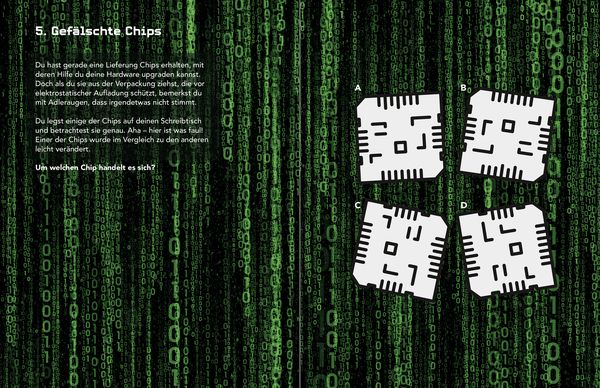 Produktbild: Hacked! Das Cybercrime-Rätselbuch