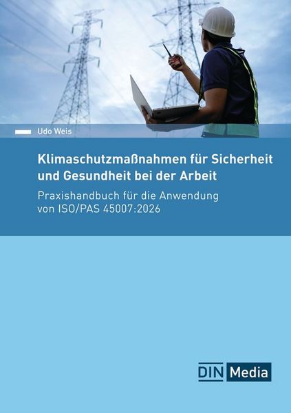 Produktbild: Klimaschutzma&szlig;nahmen f&uuml;r Sicherheit und Gesundheit bei der Arbeit