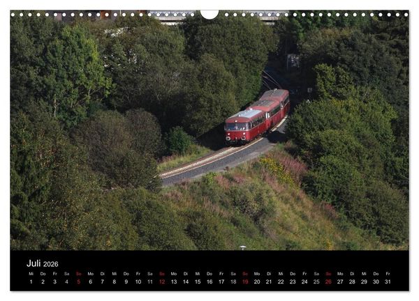 Produktbild: Der Nebenbahnretter (Wandkalender 2026 DIN A3 quer), CALVENDO Monatskalender