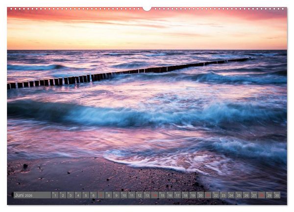 Produktbild: Ostseebad Warnem&uuml;nde (hochwertiger Premium Wandkalender 2026 DIN A2 quer), Kunstdruck in Hochglanz