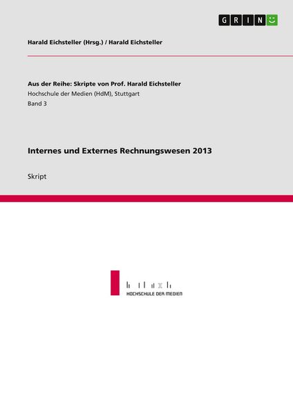 Produktbild: Internes und Externes Rechnungswesen 2013