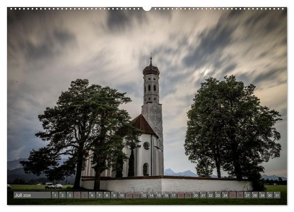 Produktbild: Ostallg&auml;u - Zwischen Aggenstein und Forggensee (Wandkalender 2026 DIN A2 quer), CALVENDO Monatskalender