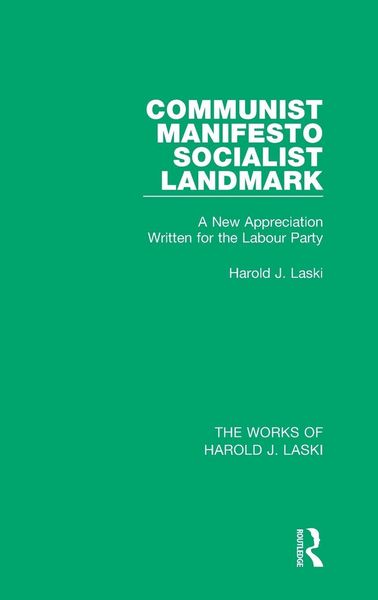 Produktbild: Communist Manifesto (Works of Harold J. Laski)