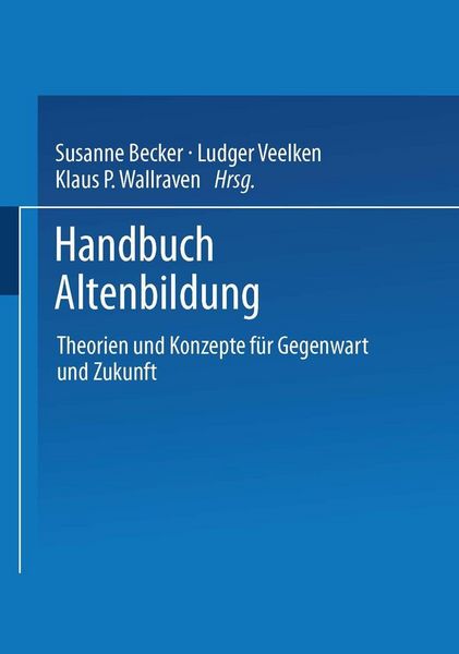 Produktbild: Handbuch Altenbildung
