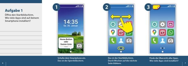 Produktbild: Smartphonekurs f&uuml;r Senioren &ndash; Das Kursbuch f&uuml;r Android Handys