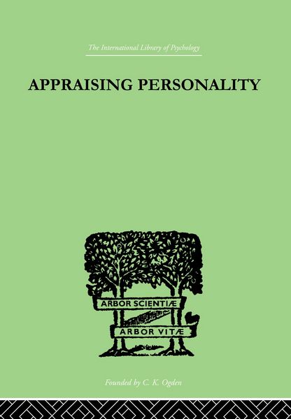 Produktbild: Appraising Personality