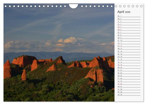 Produktbild: Der Nordwesten Spaniens (Wandkalender 2026 DIN A4 quer), CALVENDO Monatskalender