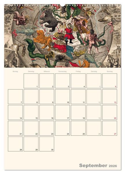 Produktbild: Zu den Sternen - mit Planerfunktion (Wandkalender 2026 DIN A2 hoch), CALVENDO Monatskalender