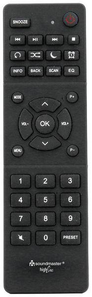 Produktbild: Soundmaster ICD4350SW CD-Player Schwarz WLAN, DAB+, CD-Player, Bluetooth&reg;, Internetradio