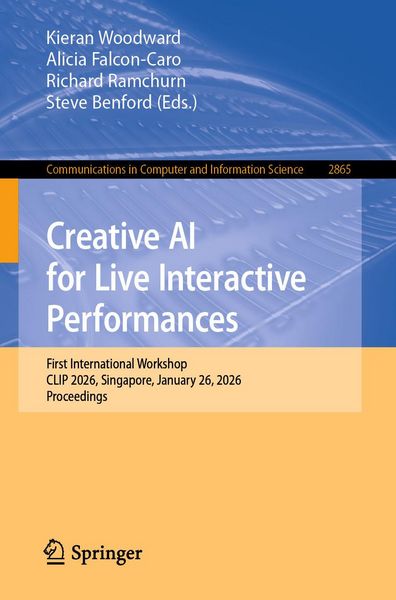 Produktbild: Creative AI for Live Interactive Performances