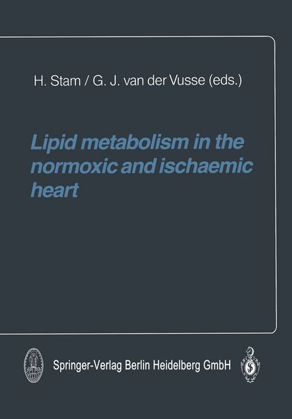 Produktbild: Lipid metabolism in the normoxic and ischaemic heart
