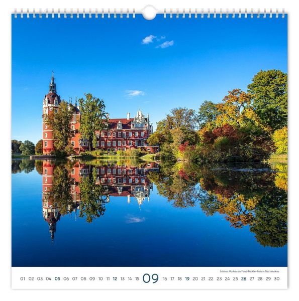 Produktbild: Kalender Burgen und Schl&ouml;sser Sachsen 2027