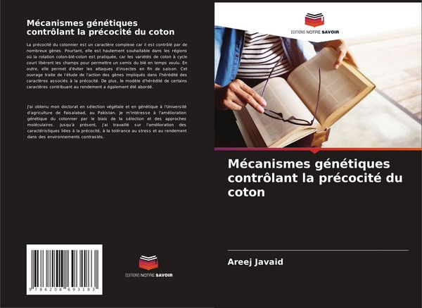 Produktbild: M&eacute;canismes g&eacute;n&eacute;tiques contr&ocirc;lant la pr&eacute;cocit&eacute; du coton