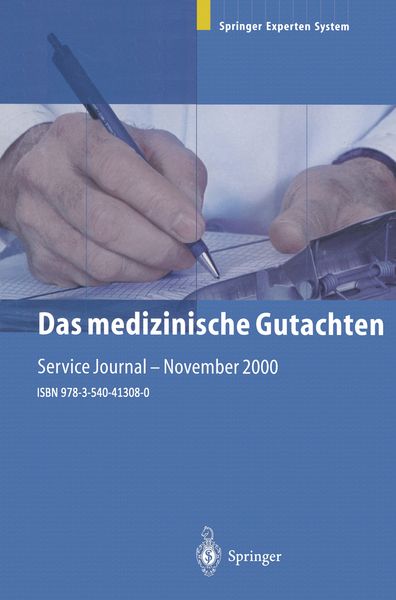 Produktbild: Das medizinische Gutachten