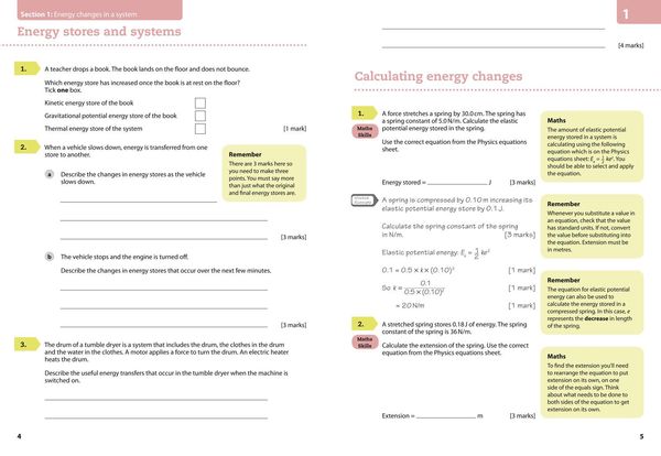 Produktbild: GCSE Science 9-1 - Aqa GCSE (9-1) Physics Grade 6-7 Booster Workbook