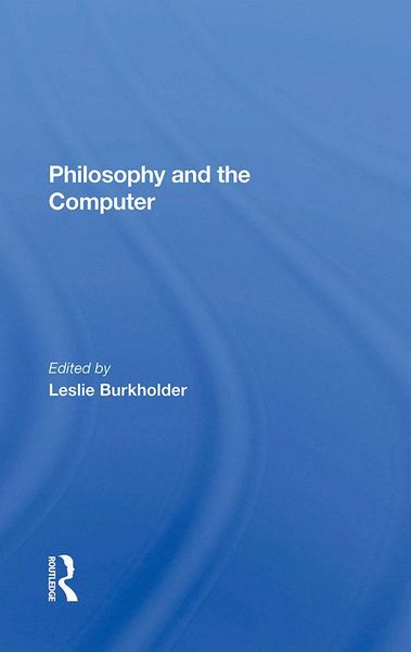 Produktbild: Philosophy And The Computer