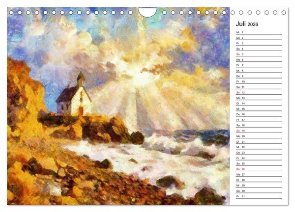 Produktbild: Fr&uuml;her Impressionismus (Wandkalender 2026 DIN A4 quer), CALVENDO Monatskalender
