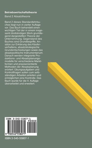 Produktbild: Betriebswirtschaftstheorie