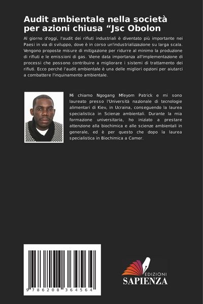 Produktbild: Audit ambientale nella societ&agrave; per azioni chiusa "Jsc Obolon